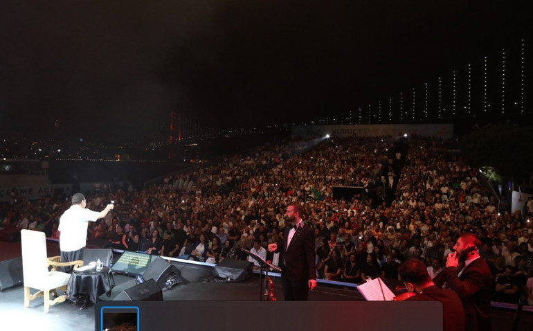 İmparator İbrahim Tatlıses Kuruçeşmede 3. kez perde açtı