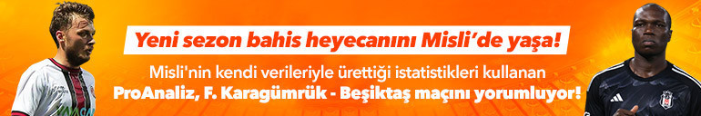 Beşiktaşın Karagümrük maçına PRO ANALİZ farkıyla iddaa oyna PRO ANALİZ ayrıcalığı Mislide...