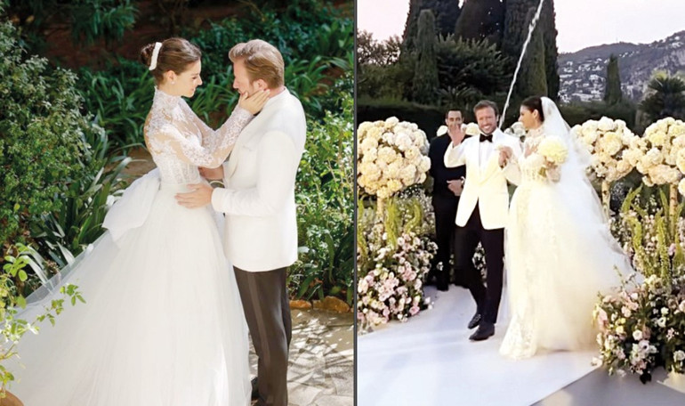 Yeni gelin hamile 1 milyon Euro’luk düğün