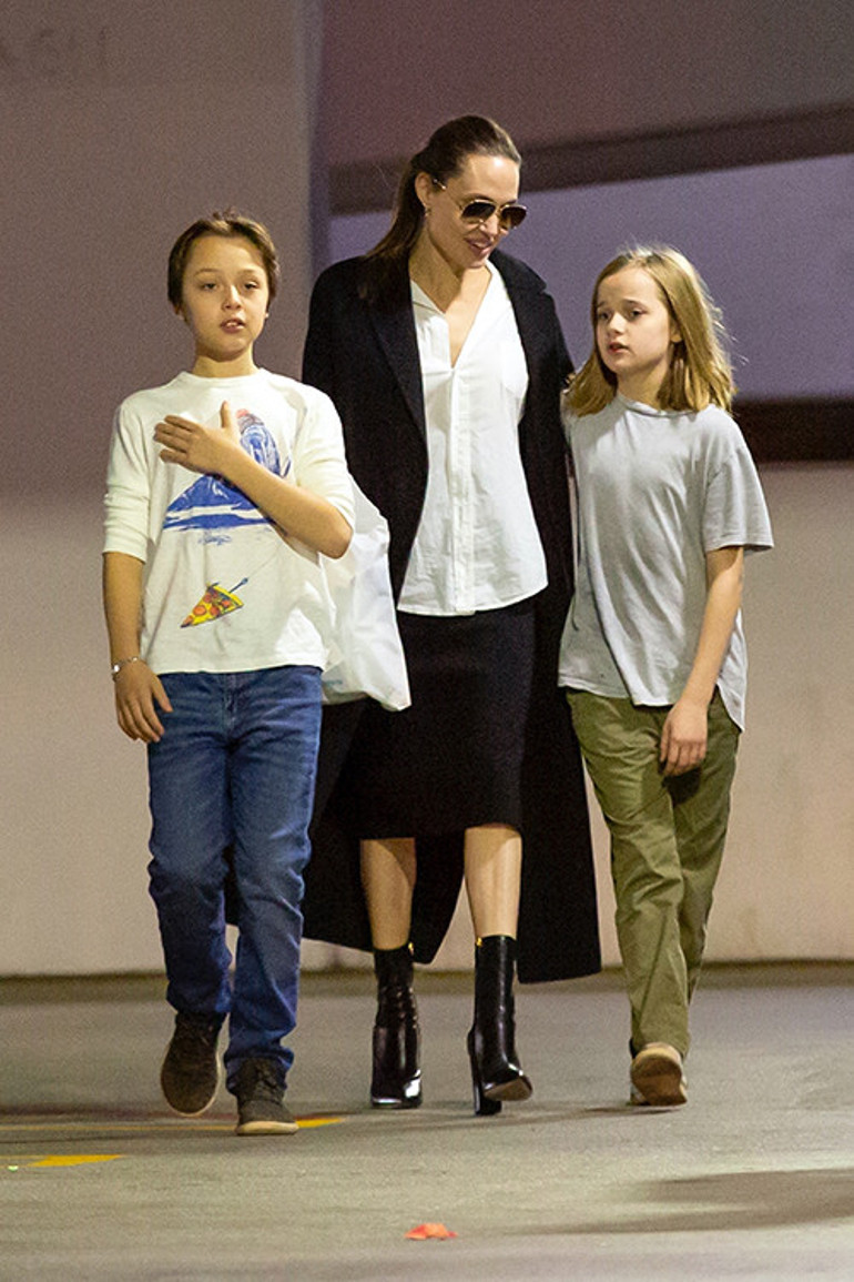 Angelina anne utangaç kızına daha şimdiden iş buldu: Onun da tek derdi çocuklarının geleceği