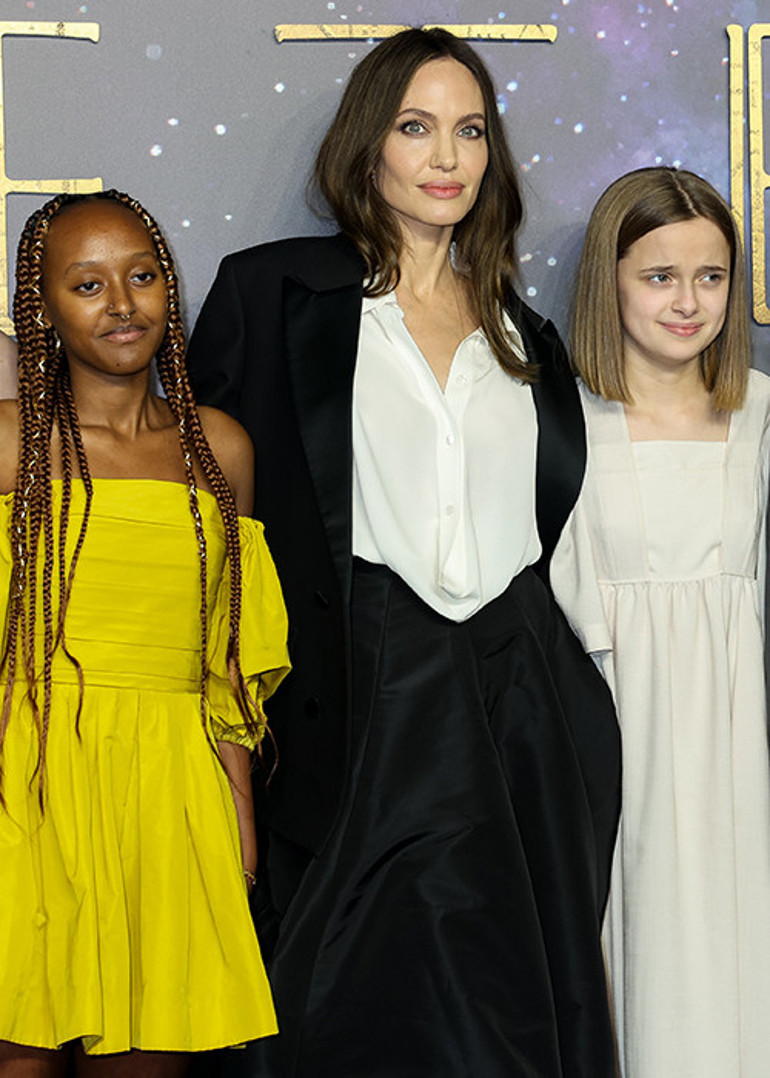 Angelina anne utangaç kızına daha şimdiden iş buldu: Onun da tek derdi çocuklarının geleceği