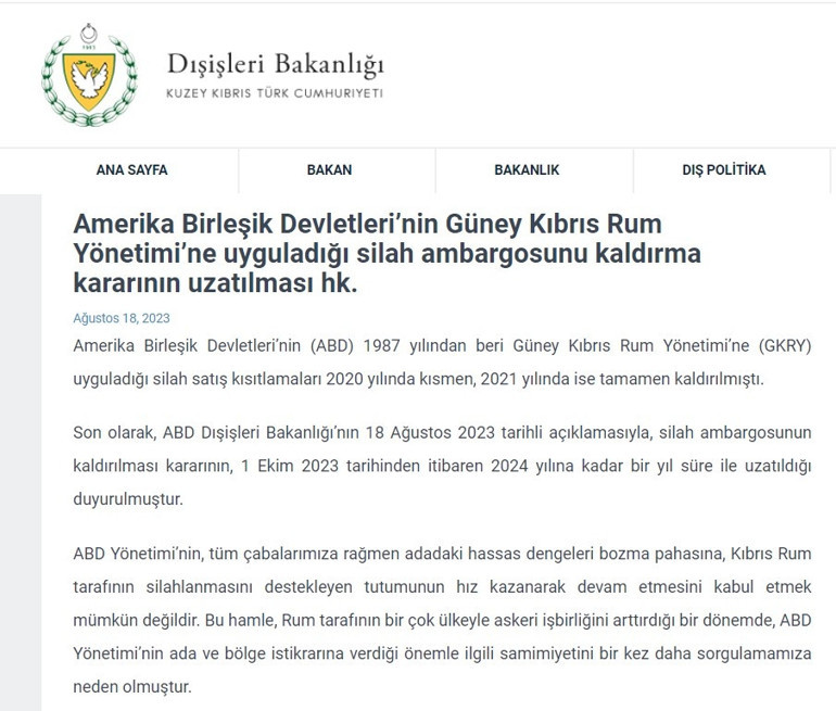 ABDden skandal karar Yine aynı isim sahnede: Koro halinde Türk tarafını suçladılar...