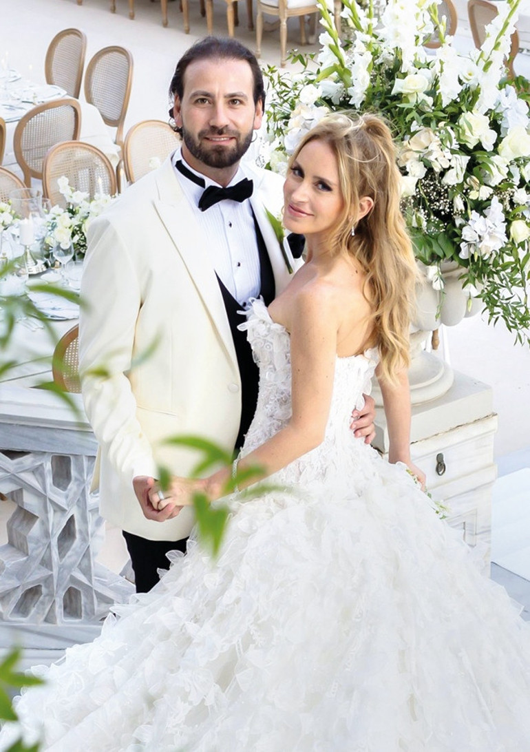 Yasemin Taciroğlu ve Ahmet Uras Boğaz’da evlendi