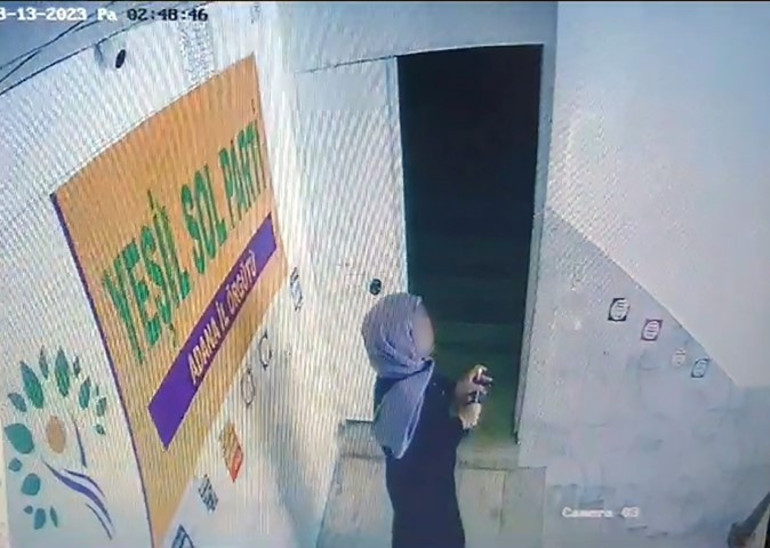 HDP binasına ispirto bırakan kadın serbest bırakıldı