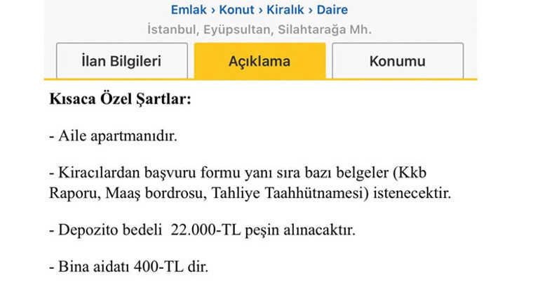 Kira bedelini kabul etmek yetmiyor kriterlere uymak da şart... Ev sahipleri abarttı