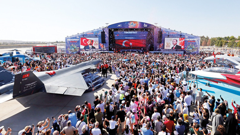Başkent’e TEKNOFEST akını