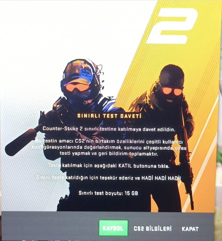 CS2 çıktı mı, nereden indiriliyor Counter Strike 2 için sürpriz 1 Eylül gelişmesi
