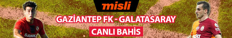 Gaziantep FKda kaleci belirsizliği, Galatasarayda 4 isim kadroda yok Süper Lig son haberler, iddaa oranları...