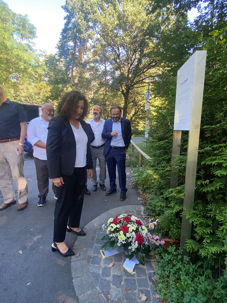 NSU Kurbanı Enver Şimşek için anma töreni