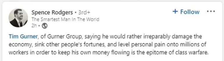 Kibirli işçileri terbiye etmek için işsizlik artmalı Hem işçileri hem patronları çileden çıkaran sözler deprem etkisi yarattı...