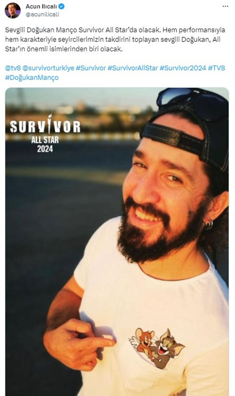 Acun Ilıcalı: Doğukan Manço Survivor 2024te