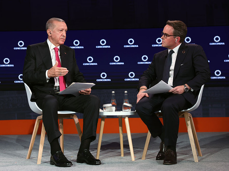 Son dakika: Cumhurbaşkanı Erdoğan, New Yorkta tahıl koridoruna dikkat çekti: Putine Tahılı artırmalıyız dedim