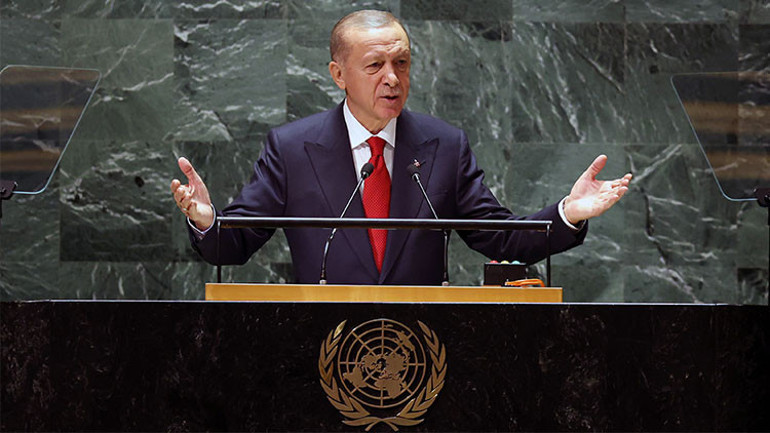 Son dakika: Cumhurbaşkanı Erdoğandan BM Genel Kurulunda önemli mesajlar: Uluslararası toplumu KKTC ile bağ kurmaya davet ediyorum