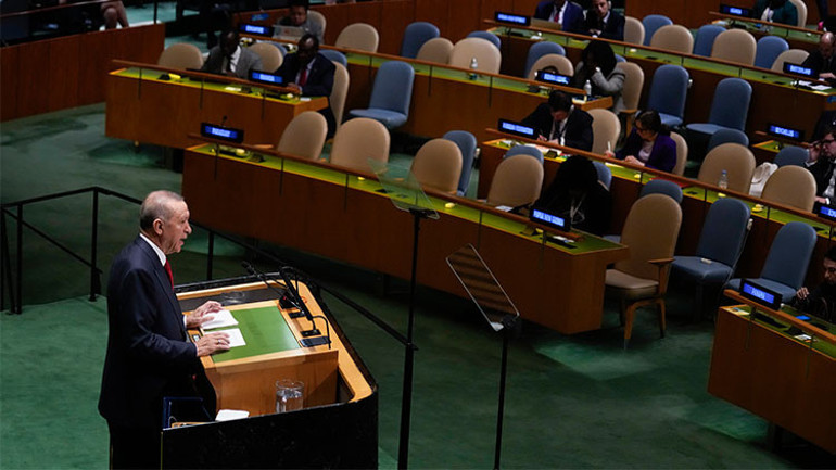 Son dakika: Cumhurbaşkanı Erdoğandan BM Genel Kurulunda önemli mesajlar: Uluslararası toplumu KKTC ile bağ kurmaya davet ediyorum