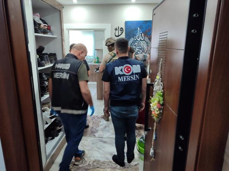 Mersinde dublörlü suç örgütüne şafak operasyonu: Çok sayıda şüpheli yakalandı