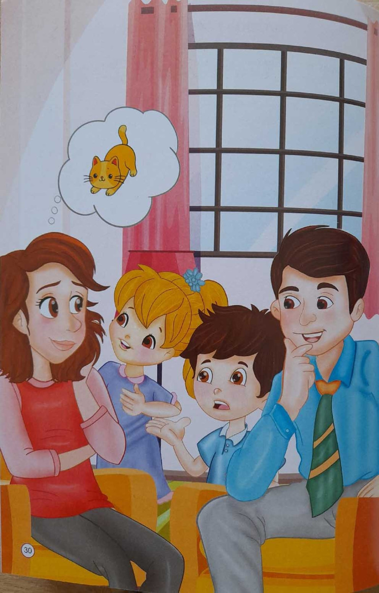 ‘Biz kedi istiyoruz baba’