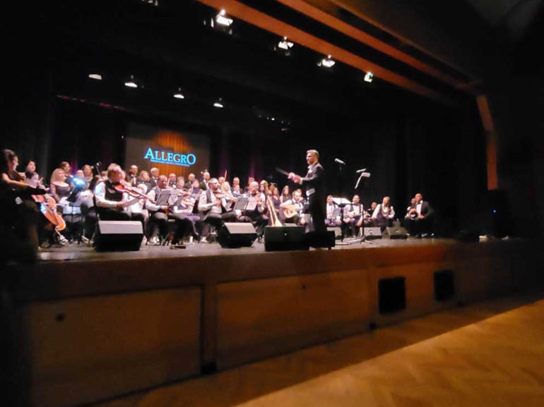 Yeşilçam Film Müziği Şarkıları konserinde Allegro Korosu’na alkış koptu