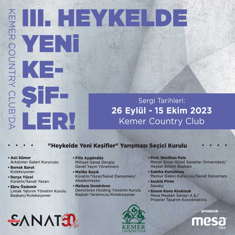 Heykelin yeni keşifleri bir arada