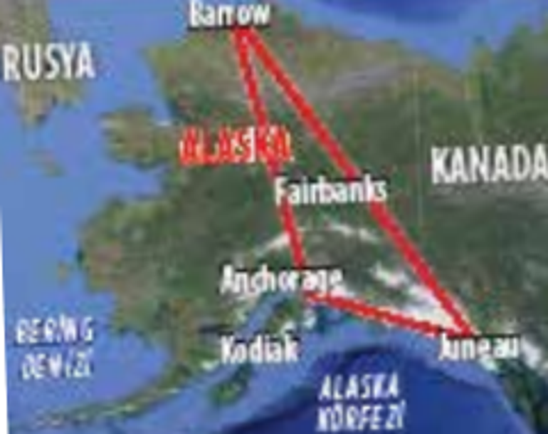 Alaska Üçgeni... 20 bin kişi kayboldu