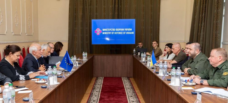 AB Yüksek Temsilcisi Borrell, Kiev’de