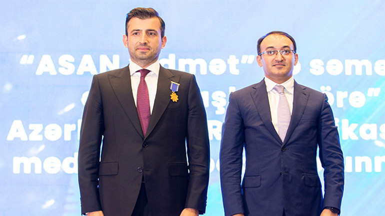 Selçuk Bayraktar’a Azerbaycan’dan madalya