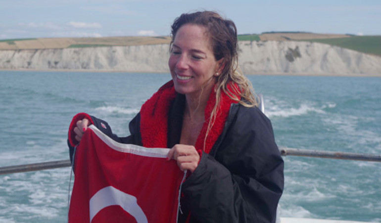 Manş Denizi’ni geçen Deniz Kayadelen: Sandığımızdan daha fazlasıyız