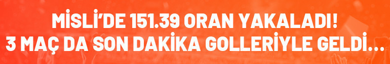 Son dakika golleriyle kazanan iddaa kuponu 151,39 oranla 34 bin 955 TL...