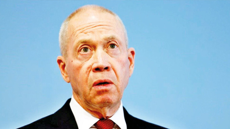 İsrail Savunma Bakanı Gallant’tan vahşete çağrı