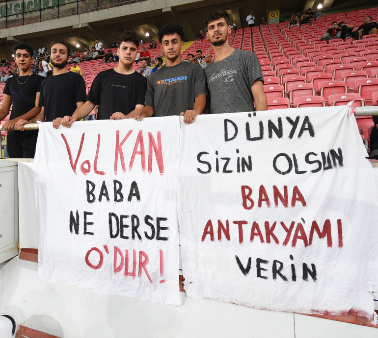 Hataysporun umudu Volkan Demirel Ömür boyu Hatayda kalabilirim
