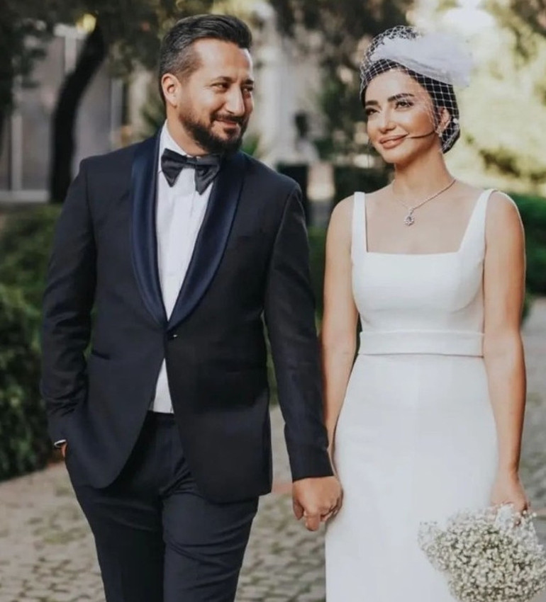 Öykü Gürman ile Fatih İçmeli evlendi
