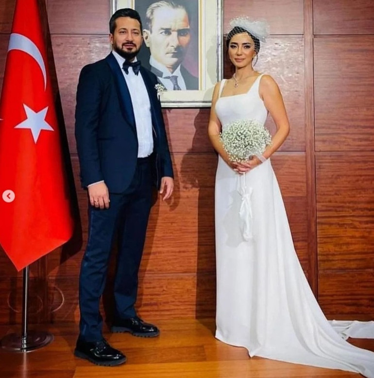 Öykü Gürman ile Fatih İçmeli evlendi