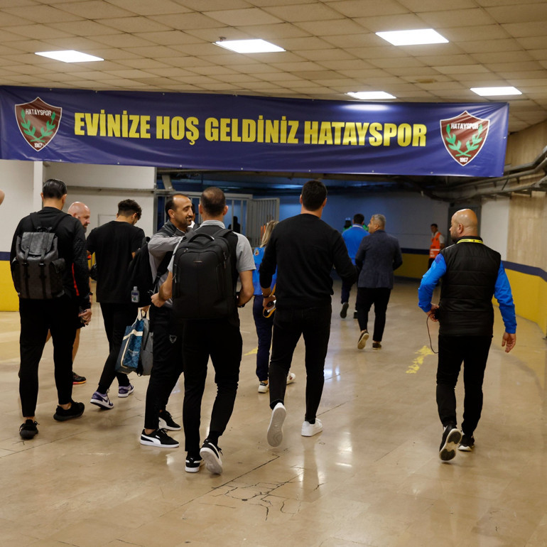 Fenerbahçe - Hatayspor maçı öncesi Volkan Demirel ve Hataya dev destek