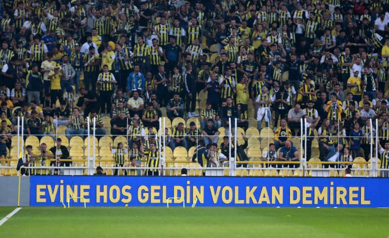 Fenerbahçe - Hatayspor maçı öncesi Volkan Demirel ve Hataya dev destek