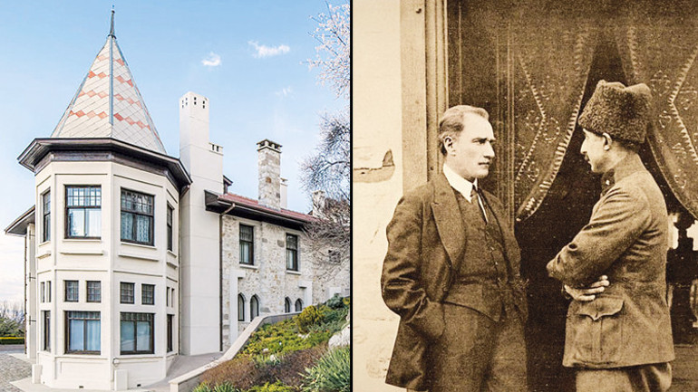 Atatürk’ün başkentte konakladığı Cumhuriyet mekânları