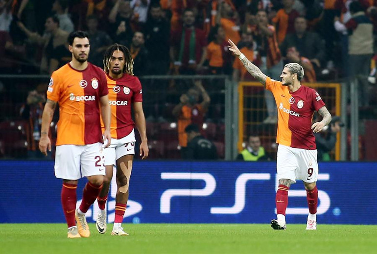 Galatasaray, Bayern Münih karşısında rekora imza attı Mauro Icardi bir kez daha büyüledi...