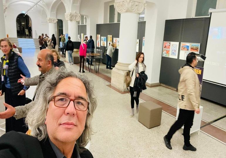‘60’ıncı Yıl Göç Karikatür Sergisi’ büyük ilgi gördü