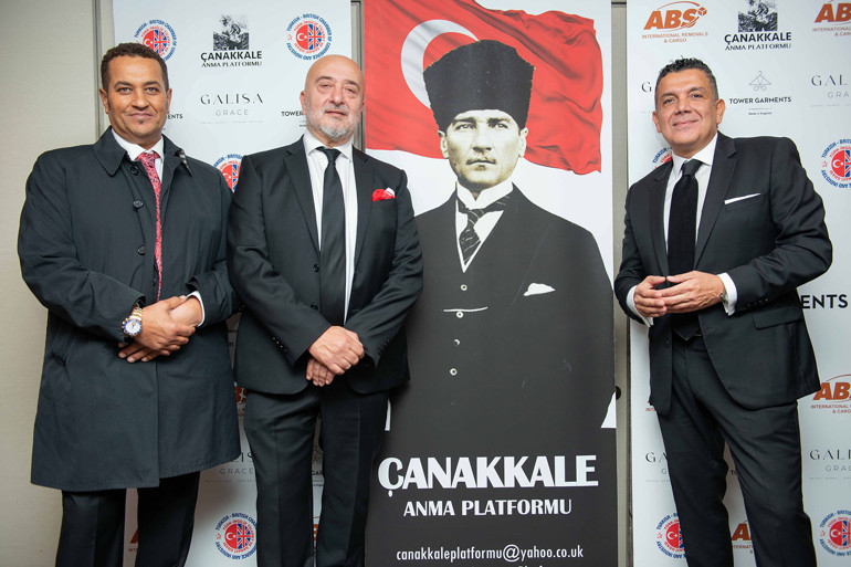 Londra’da Çanakkale Anma Platformu’ndan muhteşem 100’üncü yıl kutlaması