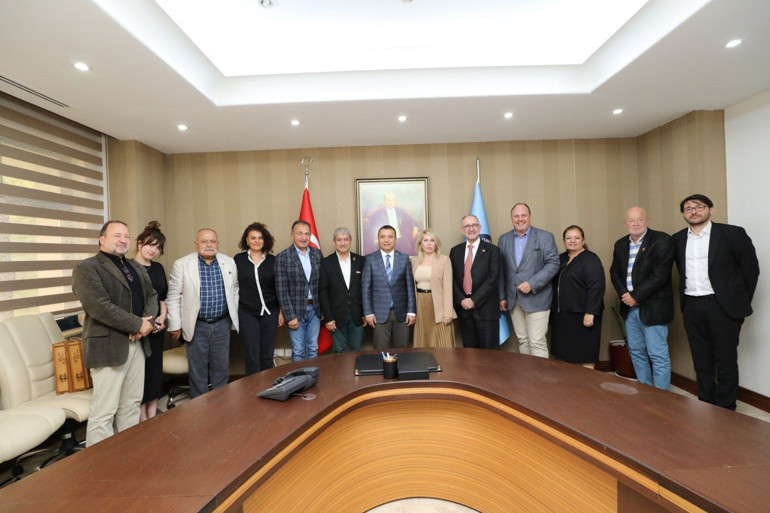 Alman basın heyeti Antalya’da