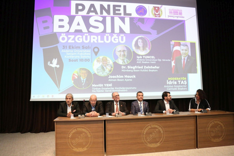 Alman basın heyeti Antalya’da