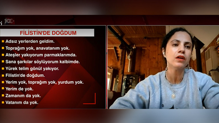 Gazzedeki acıyı Filistin şarkısıyla haykırdı, eski bakan gözyaşlarına boğuldu... CNN TÜRKte duygu dolu anlar