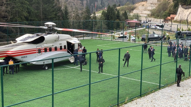 Erdoğan, Ayderde vatandaşlarla sohbet etti