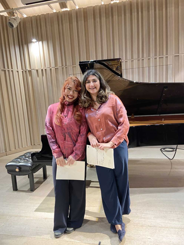Kraliyet Müzik Akademisi’nin birincisi Ezo ve Junyan