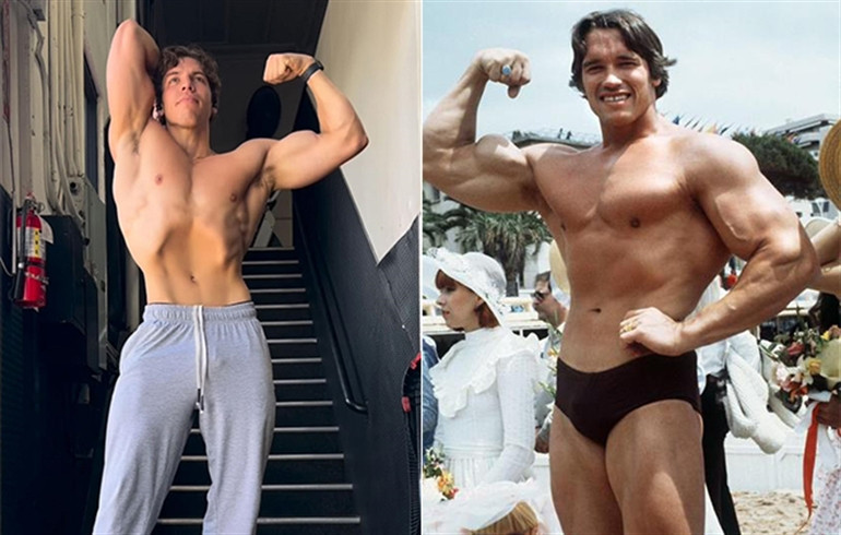 Ünlü oyuncunun hizmetliyle gizli ilişkisinden doğmuştu… Babasının ünlü pozunu verdi