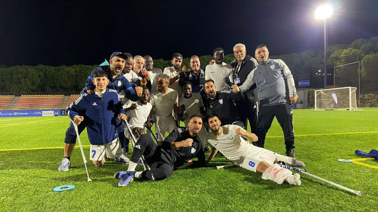 Şahinbey Ampute Futbol Takımı, Şampiyonlar Ligi’nde finale yükseldi