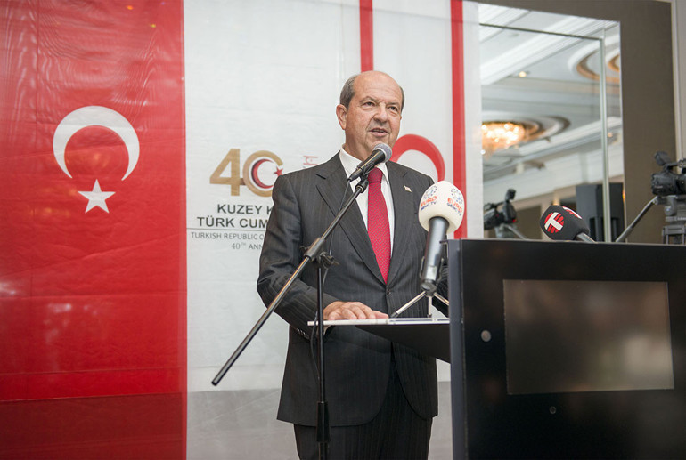 KKTC’nin 40’ıncı kuruluş yıl dönümüne görkemli kutlama