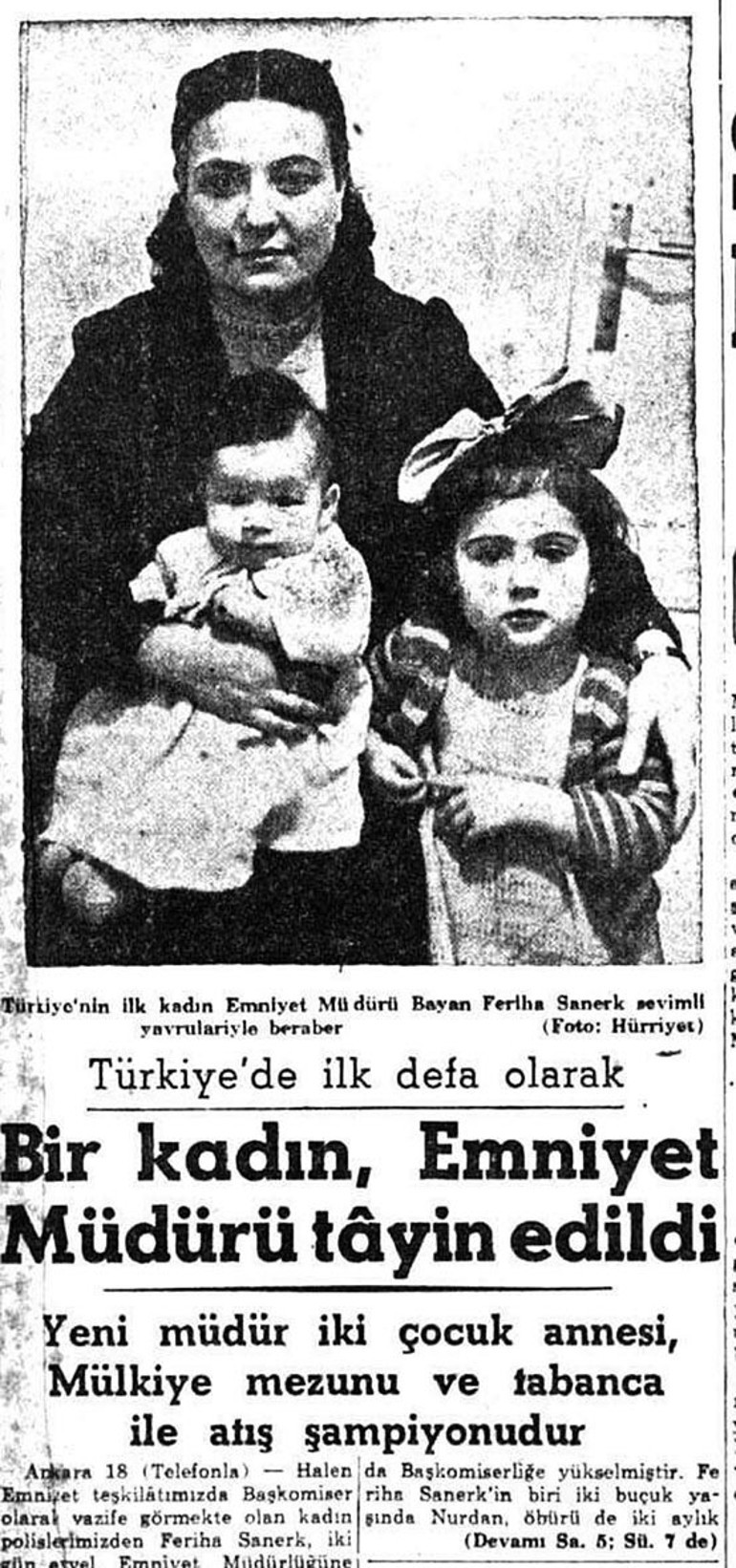 İlk kadın emniyet müdürünün mücadelesi