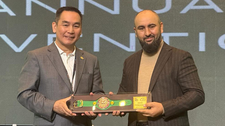 Taşkentte şampiyon boksörlerin gala gecesi