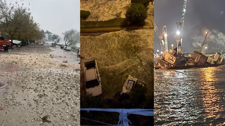 Olumsuz hava koşulları nedeniyle 2 yaşamını yitirdi, 50 kişi de yaralandı