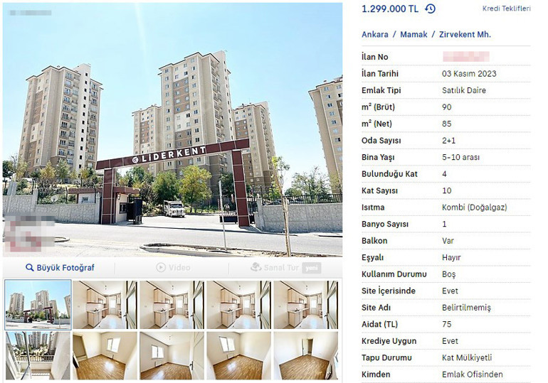 Konut fiyatları geriliyor İşte düşük kredi faiziyle ödeme tutarları...