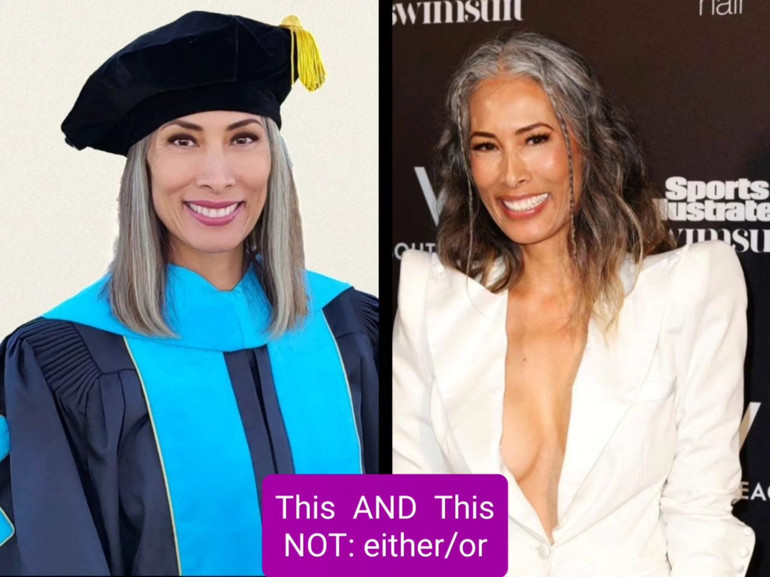 Emekli dekan yardımcısıydı... 57 yaşında ünlü dergiye kapak kızı oldu